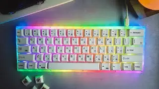 Cool Amazing RGB keyboard Womier k61 pro keyboard @dhwajtech0  #viral #shorts #viralvideo