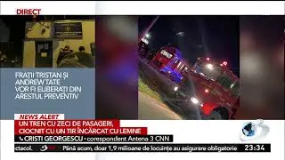 Accident feroviar &icirc;n Prahova. Un autotren &icirc;ncărcat cu lemne a lovit un tren de călători