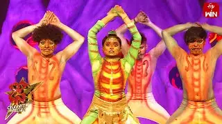 Vilaya Pralaya Moorthy Song- Varshini Performance | Dhee Celebrity Special | 15th May 2024 | ETV