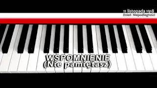 Wspomnienie - Nie pamiętasz (PIANINO)