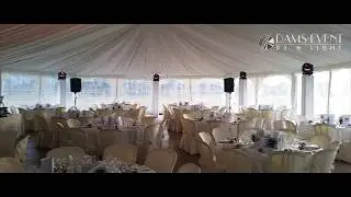 Mariage dans une tente de r&eacute;ception avec Dams Event
