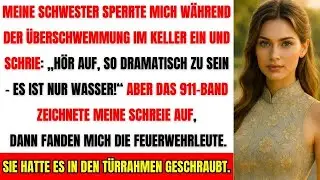 Meine Schwester sperrte mich im Keller ein &ndash; doch der Regen enth&uuml;llte ihr t&ouml;dliches Geheimnis