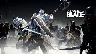 Conqueror's Blade 战意 - European X Test First Battle Castle Attack PVP 15 vs 15 Short Bow Gameplay