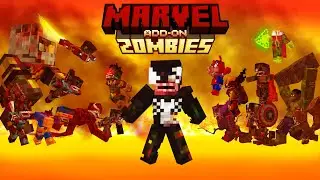 Marvel Zombies Add-on UPDATE 2.0 - Minecraft Bedrock 1.21