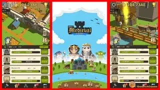 🏰 Idle Medieval Tycoon - Idle Clicker Tycoon Game - Gameplay (iOS - Android)