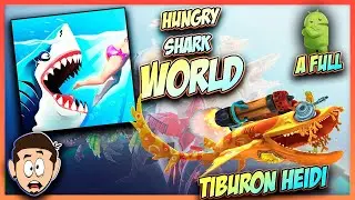 Unlocked Heidi Shark in Hungry Shark World | Hungry shark world gameplay amazing 😍