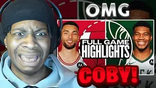 Lvgit Reacts To BULLS at BUCKS | FULL GAME HIGHLIGHTS | October 25, 2024