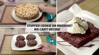 Stuffed Cookie Vs Brownie | You Decide