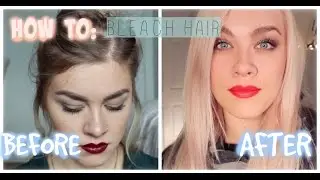 HOW TO: BLEACH YOUR HAIR | MELISSA MIXES