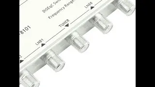 8 in 1 Satellite Signal DiSEqC Switch