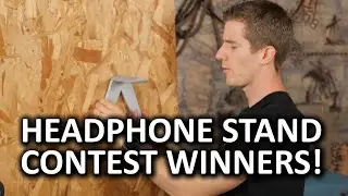 Headphone Stand Design Contest Part 2 - 3D Printed Units In Office!