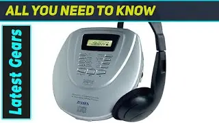 Jensen CDMP-345: The Ultimate Portable CD & MP3 Player!