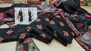 Maria.B ব্লাকের মধ্যে দারুন একটি ড্রেস 🖤👌 দাম অনুযায়ী খুবই attractive || Pakistani inspired outfits