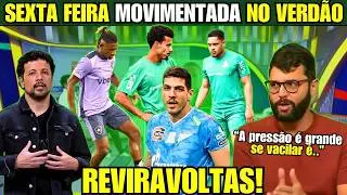 DECISÃO AGITADA NO PALMEIRAS! SAÍDAS E CHEGADAS EM PAUTA E TUDO SOBRE PALMEIRAS VS SÃO PAULO!