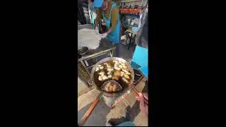 LIVE: Vendor Making Mini Fried Dough Sticks | Street Food Livestream