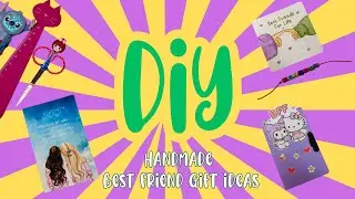 4 DIY - Handmade Best Friend Gift Ideas I BFF Gift Ideas I Friendship Day Gift Card