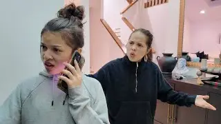 Leaving the house to go fight a girl from my school