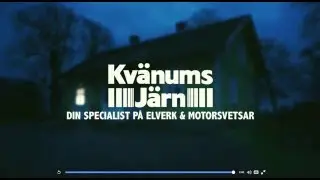 Reklam Kv&auml;nums J&auml;rn din specialist p&aring; elverk och motorsvetsar