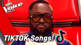 VIRAL TIKTOK Song Covers on The Voice Kids! 😍