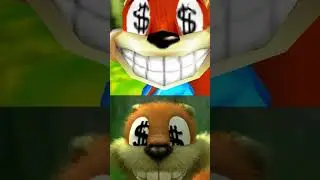 Remake vs Original Conkers Bad Fur Day #conkers #retrogaming #remake