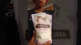 Trying ArrowRoot Cornstarch 🌽🌽 For the first time 😋