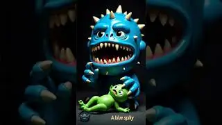 A blue spiky #shortvideos #shorts #short #hexvale