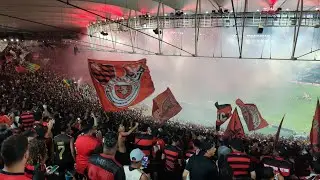 Torcida do Flamengo contra o Vasco - Carioca 2026