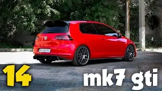 VW Golf 7 GTI от первого лица, покатушки в центре Киева.