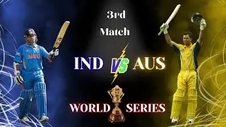 India vs Australia | World Series 2025 3rd Match | Full Gameplay Highlights | Ind vs Aus 🔥