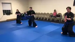 Basic kimu training of Jinyoung Ssangkum Ryu HK