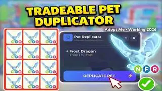 👑 [BEST] *OP* Adopt Me Script PET DUPLICATOR | FREE Tradeable Pets | No Key • WORKING PASTEBIN 2026