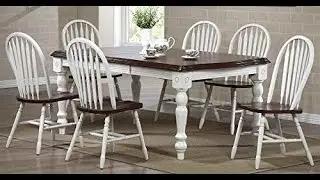 7-Pc Eco-Friendly Dining Set with 16 in. Leaf