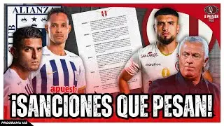 &iexcl;SUSPENDIDOS DE LUJO! &rsquo;U&rsquo; y Alianza PAGAN CARO sus excesos