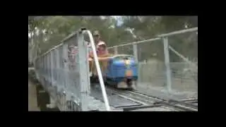 MVRail Video - Adelaide miniature train rides. Wilfred Taylor Reserve, Morphett Vale. S.A.