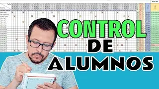 Como realizar un control de ASISTENCIA de alumnos con TOTALES y FORMATOS en Excel