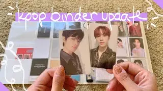 RARE/MERCH PHOTOCARDS + MAVERICK SORTING! | update my binders with me~