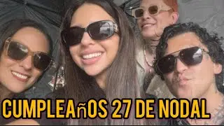 Ángela Aguilar celebra en grande y a todo lujo cumpleaños 27 de Christian Nodal 