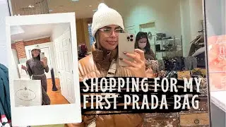 Покупка моей первой сумки Prada и девичник!