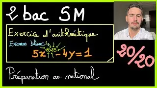 Exercice d’arithmétique extrait d’un examen blanc pour 2bac SM ( contient 2025)