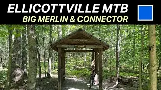 Ellicottville Mountain Bike Ride in McCarty Hill State Forest on the Big Merlin Trail