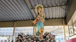 Salida Procesión María Auxiliadora, Salamanca 2025.