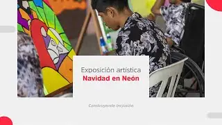 &ldquo;Christmas in Neon&rdquo; art exhibition
