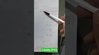 Limits PYQ. # Good Problem