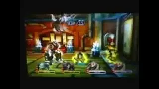 Leonardo,Karai vs Utrominator and Utrominator