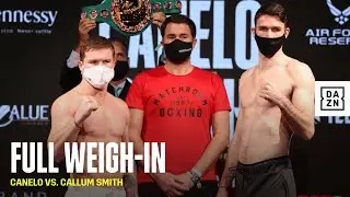 FULL CANELO VS. CALLUM SMITH WEIGH-IN