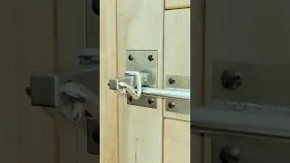 Handmade Iron Door Lock 🎉 Strong & Secure DIY Metal Lock 👍 #craft #handmade #skills