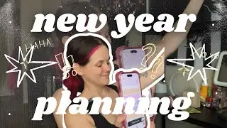 new year, new me ? |  planning for the new year 