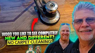 Wood you like to see Completely New and Different? No Carpet Cleaning! #WoodFloor