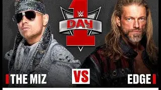 WWE 2K20 EDGE VS THE MIZ MATCH DAY 1 (PS4) ||