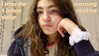 I TRIED THE 1 BILLILON DOLLAR MORNING ROUTINE!! 🤑💸| Maya Leila